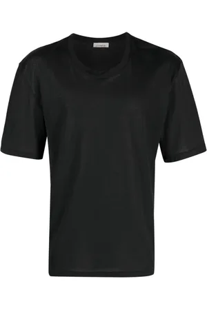 LANEUS T-Shirt mit Rundhalsausschnitt