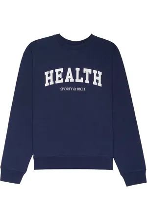 Sporty & Rich Sweatshirt mit "Health"-Print