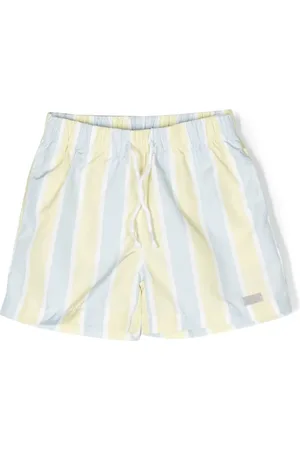 PATACHOU Gestreifte Badeshorts