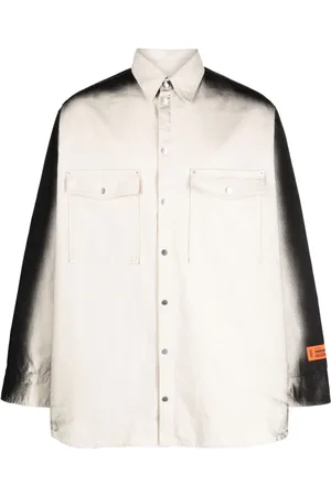 Heron Preston Ausgeblichenes Hemd