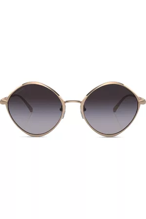 Bvlgari Damen Sonnenbrillen - Runde Brille mit Logo