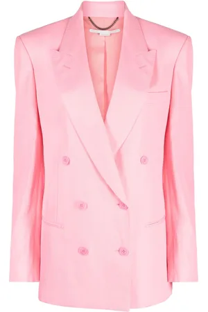 Stella McCartney Doppelreihiger Blazer mit steigendem Revers