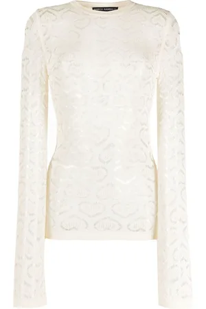 Marco Rambaldi Langarmshirt mit Herzmotiv