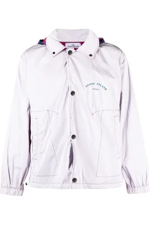 Stone Island Marina Kapuzenjacke mit Logo-Print