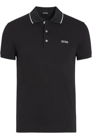 Ermenegildo Zegna Poloshirt mit Logo-Stickerei