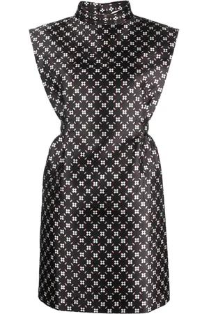 Lanvin Minikleid mit Blumen-Print