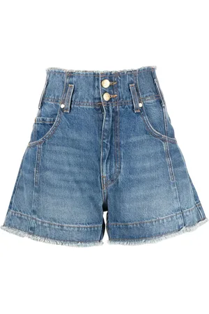ULLA JOHNSON Shorts mit hohem Bund