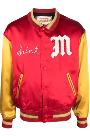 SAINT MXXXXXX Bomberjacke aus Satin