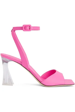 Giuseppe Zanotti Vesta Sandalen mit transparentem Absatz