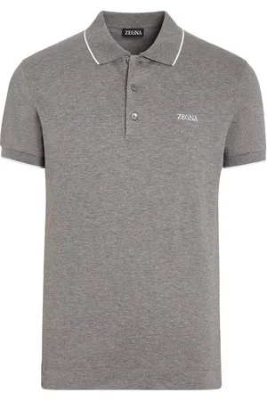 Ermenegildo Zegna Poloshirt mit Logo-Stickerei