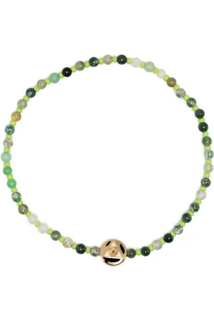 LUIS MORAIS 14kt Light of the Majestic Gelbgold-Perlenarmband