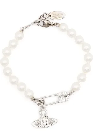 Vivienne Westwood Perlenarmband mit Reichsapfel