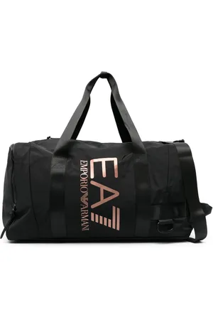 EA7 Reisetasche mit Logo-Print