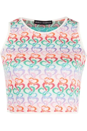 Marco Rambaldi Gestricktes Cropped-Top