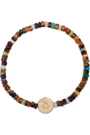 LUIS MORAIS 14kt Light of the Majestic Gelbgold-Perlenarmband