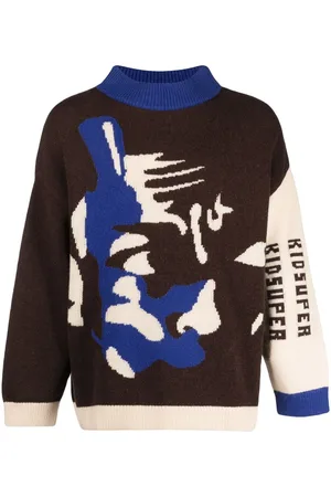 KIDSUPER STUDIOS Jazz Club Intarsien-Sweatshirt