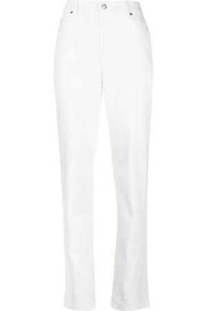Eileen Fisher Slim-Fit-Jeans mit hohem Bund