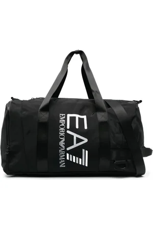 EA7 Reisetasche mit Logo-Print