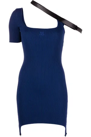 Courrèges Asymmetrisches Minikleid