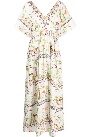 HAYLEY MENZIES Midikleid mit Print