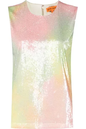 STINE GOYA Top mit Pailletten