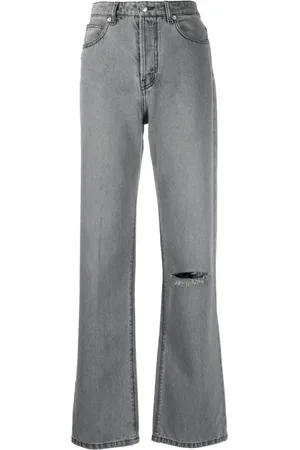 Zadig & Voltaire Gerade Jeans im Distressed-Look