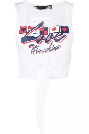 Love Moschino Damen Tanktops - Top mit Logo-Print