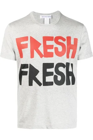 Comme des Garçons T-Shirt mit Slogan-Print