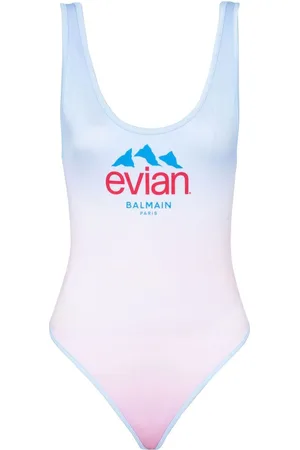 Balmain X Evian Badeanzug