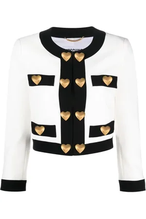 Moschino Verzierte Cropped-Jacke