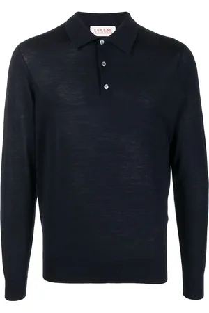 Fursac Langärmeliges Poloshirt