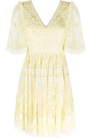 Needle & Thread Minikleid mit Spitze