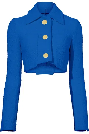 Proenza Schouler Bouclé-Jacke im Cropped-Design