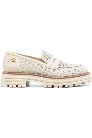 BALDININI Damen Loafers - Loafer aus Wildleder