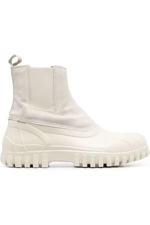 Diemme Stiefeletten mit Kontrasteinsatz