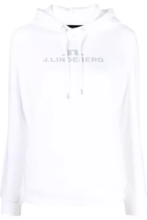 J Lindeberg Damen Sweatshirts - Alpha Hoodie mit Logo