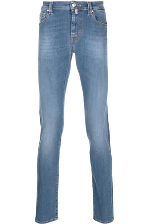 sartoria tramarossa Tief sitzende Slim-Fit-Jeans