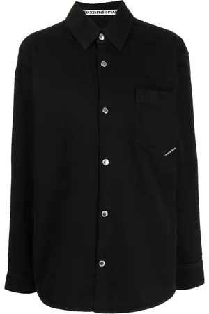 Alexander Wang Damen Jeansblusen - Klassisches Jeanshemd