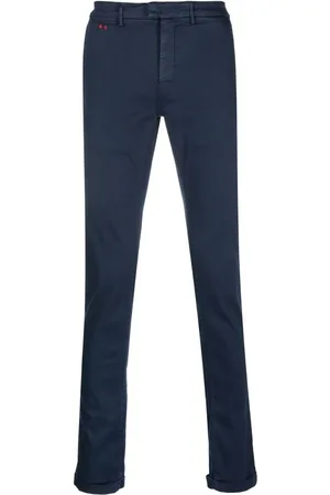 sartoria tramarossa Tief sitzende Straight-Leg-Jeans