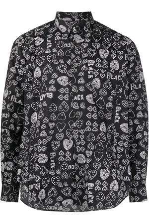 Comme des Garçons Hemd mit Herz-Print