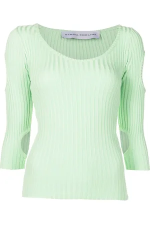 Gloria Coelho Oberteil mit Cut-Outs
