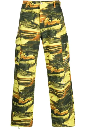 ERL Cargohose mit grafischem Print