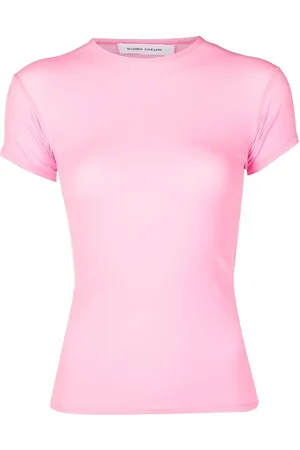 Gloria Coelho T-Shirt mit rundem Ausschnitt