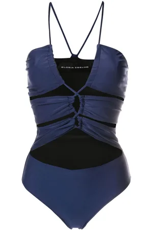 Gloria Coelho Maillot Badeanzug mit Neckholder