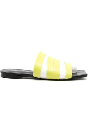 Gloria Coelho Flache Riemchensandalen
