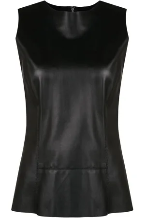 Gloria Coelho Top aus Leder