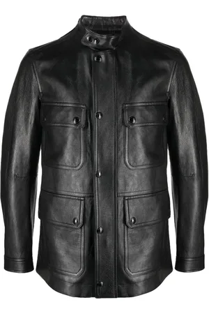 Tom Ford Lederjacke mit Reißverschluss