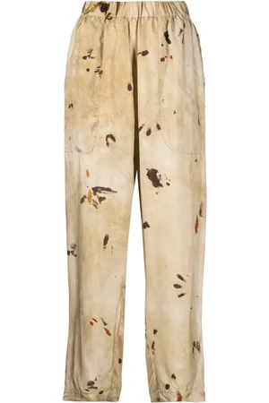 UMA WANG Hose mit elastischem Bund