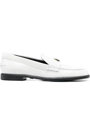 Furla Loafer mit Logo-Schild