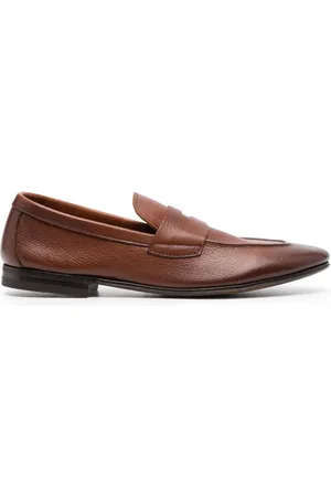 HENDERSON BARACCO Loafer aus strukturiertem Leder